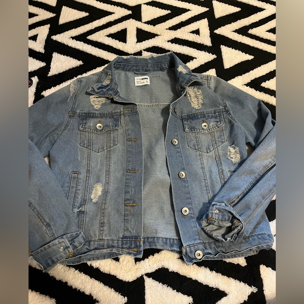 Cisono Oversized Denim Jacket